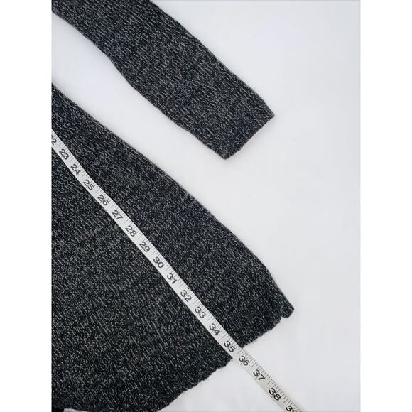 tulle Anthropologie Round Neck Long Sleeve Pullover Sweater Dress Gray Small - Picture 6 of 6